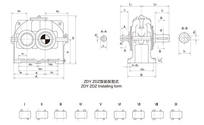 非标订制ZDY400-5-III减速开云App官网(中国)开云有限公司箱